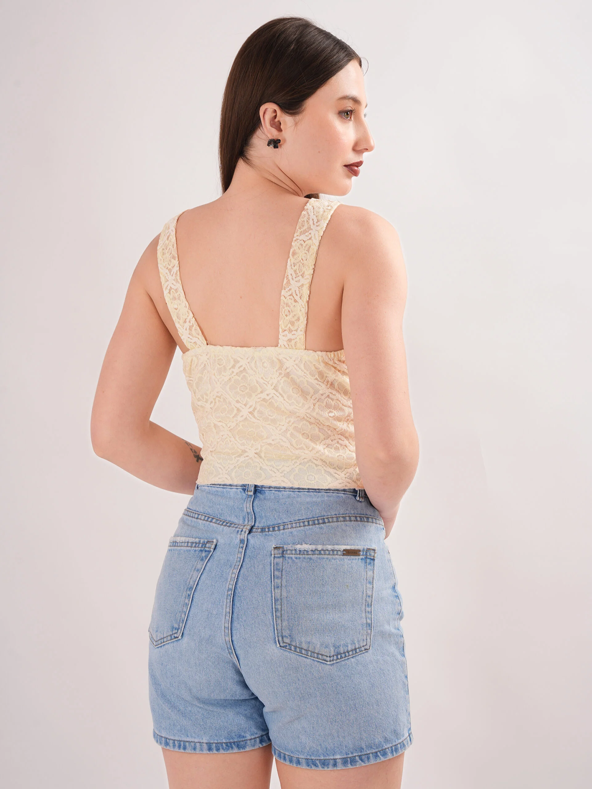 Off -White Self Design Top - Image 4