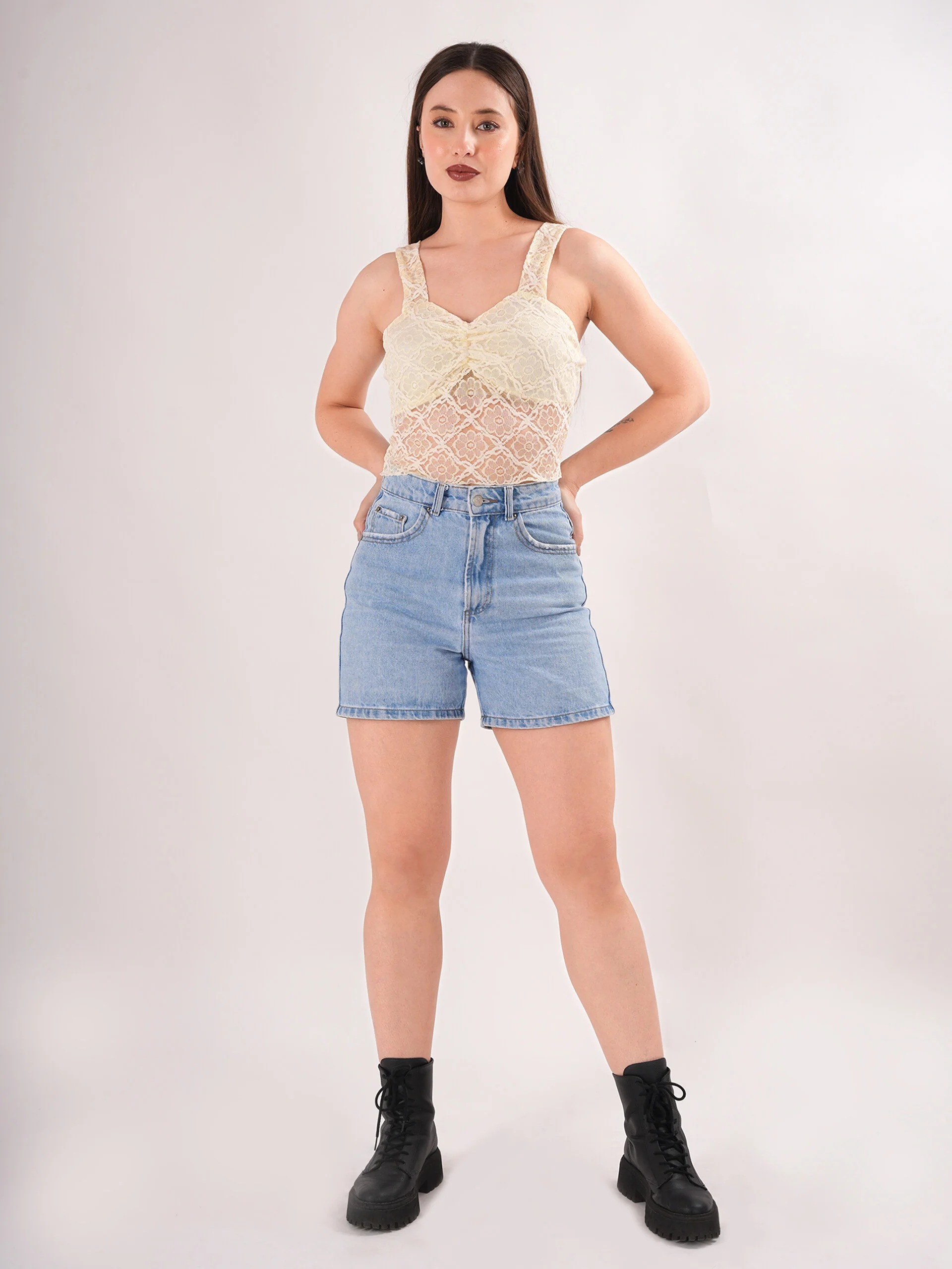 Off -White Self Design Top - Image 6