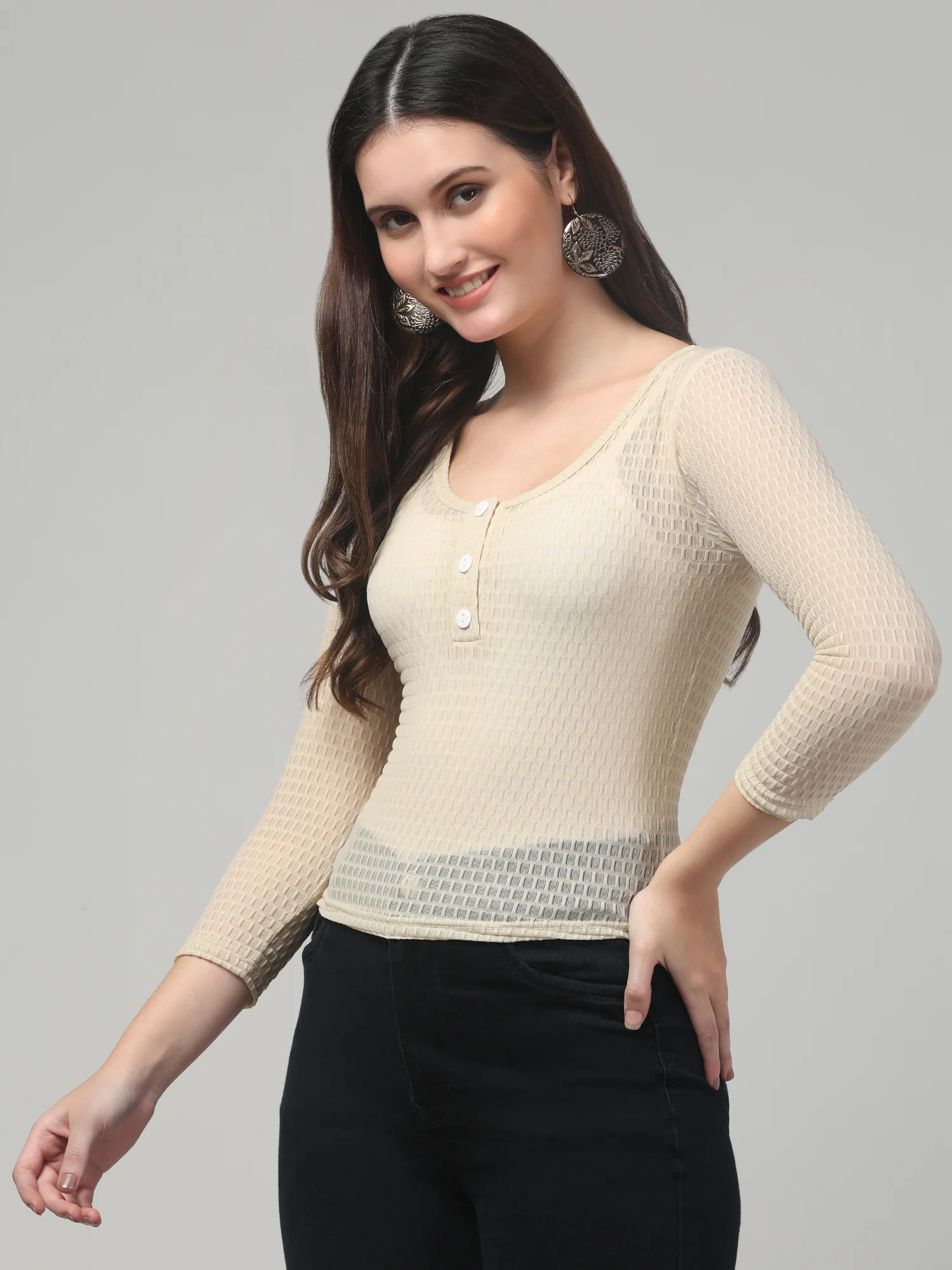 Self Design Porpcorn Top - Image 3