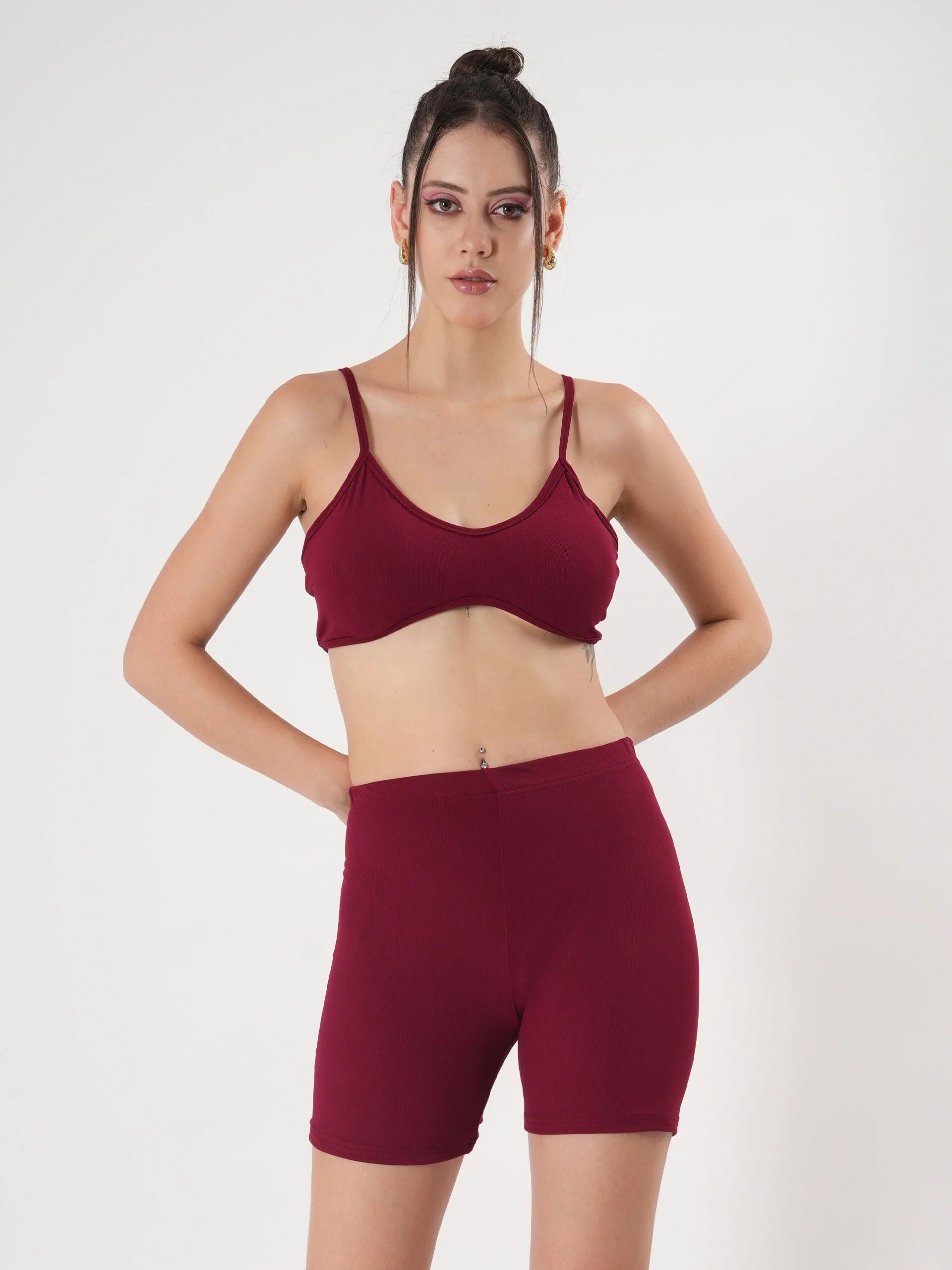 Clobug Women Full Sleeve Red Dress - Image 12