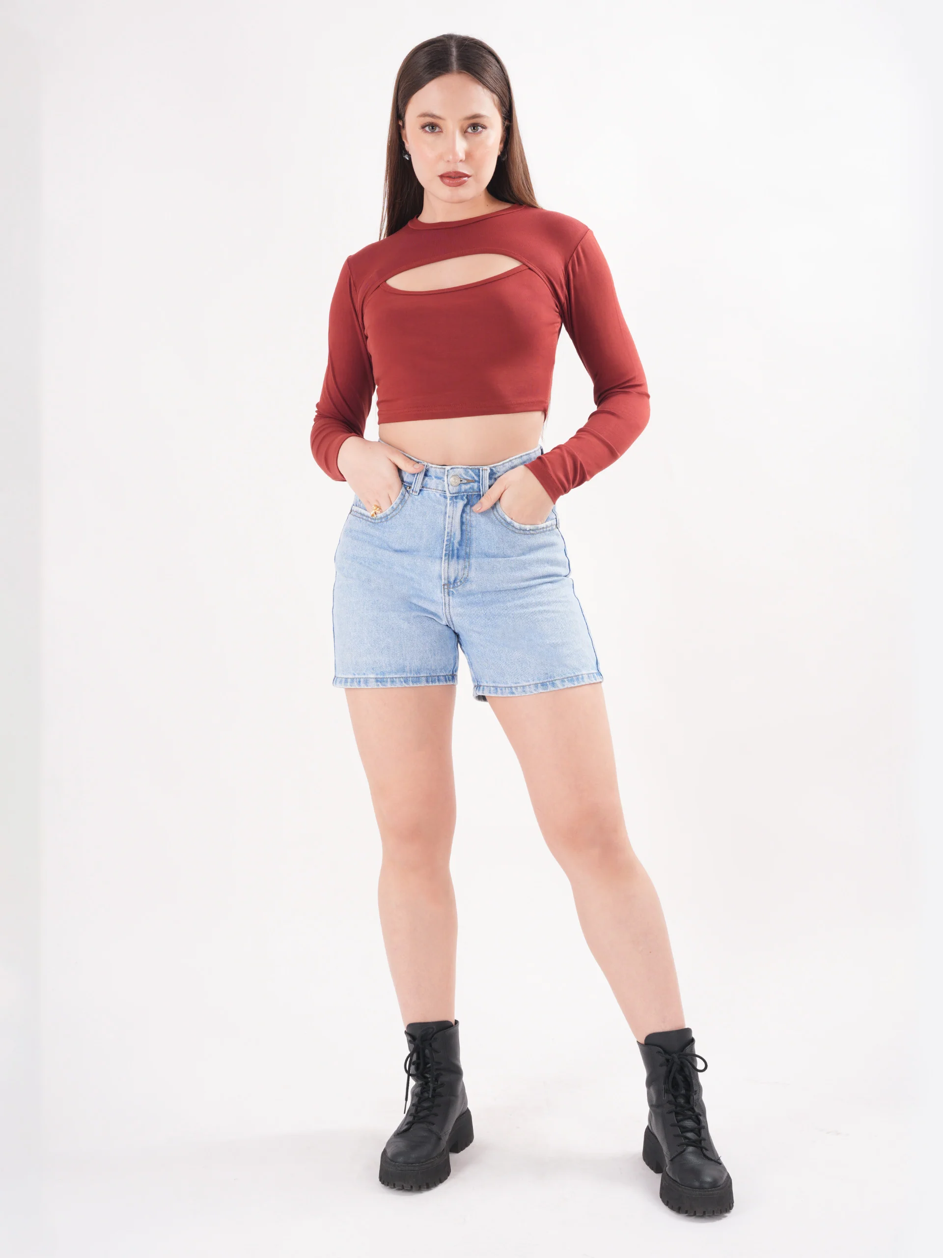 Solid Front Cut Top - Image 5